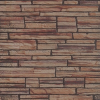Стеновая панель МДФ “Камень коричневый сланец” 930х2200х6 мм