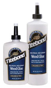 Titebond No-Run, No-Drip Wood Glue (быстрое схватывание)