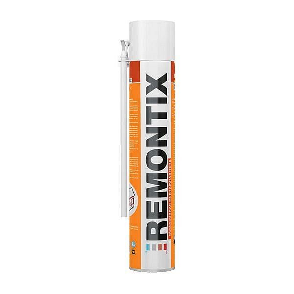 Бытовая Remontix, пена монтажная всесезонная, 750 ml