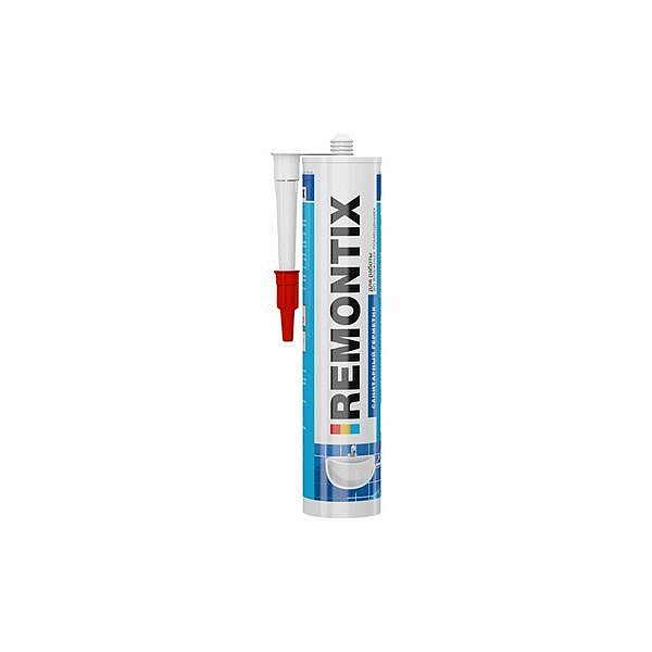 Remontix S, герметик силиконовый, санитарный белый, 310ml