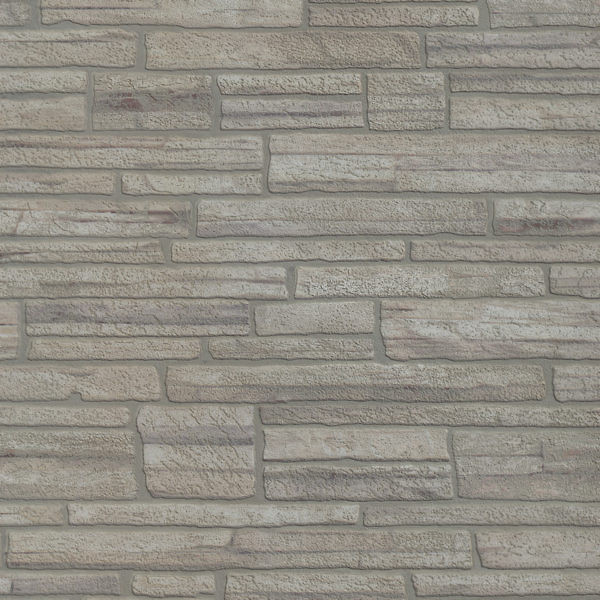 Стеновая панель МДФ “Камень белый сланец” 930х2200х6 мм