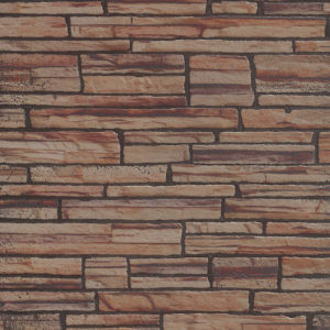 Стеновая панель МДФ "Камень коричневый сланец" 930х2200х6 мм