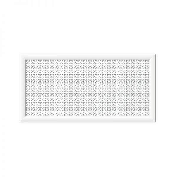 Экран для радиаторов Дамаско Белый (1200х600мм)