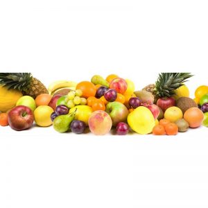 Фартук кухонный МДФ 2,8х0,6 метра Разноцветные фрукты 002
