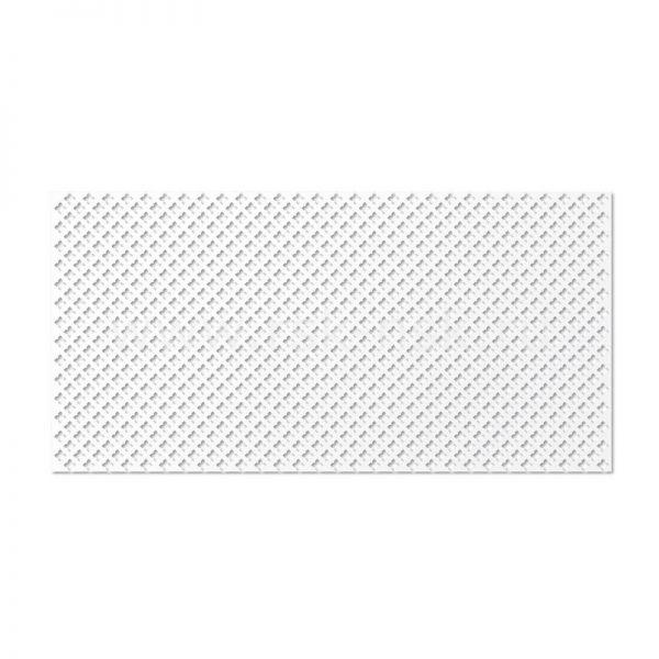 Готико Белый Панель перфорированная 120х60 см